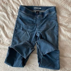 Lands end Size 10 jeggings for girls